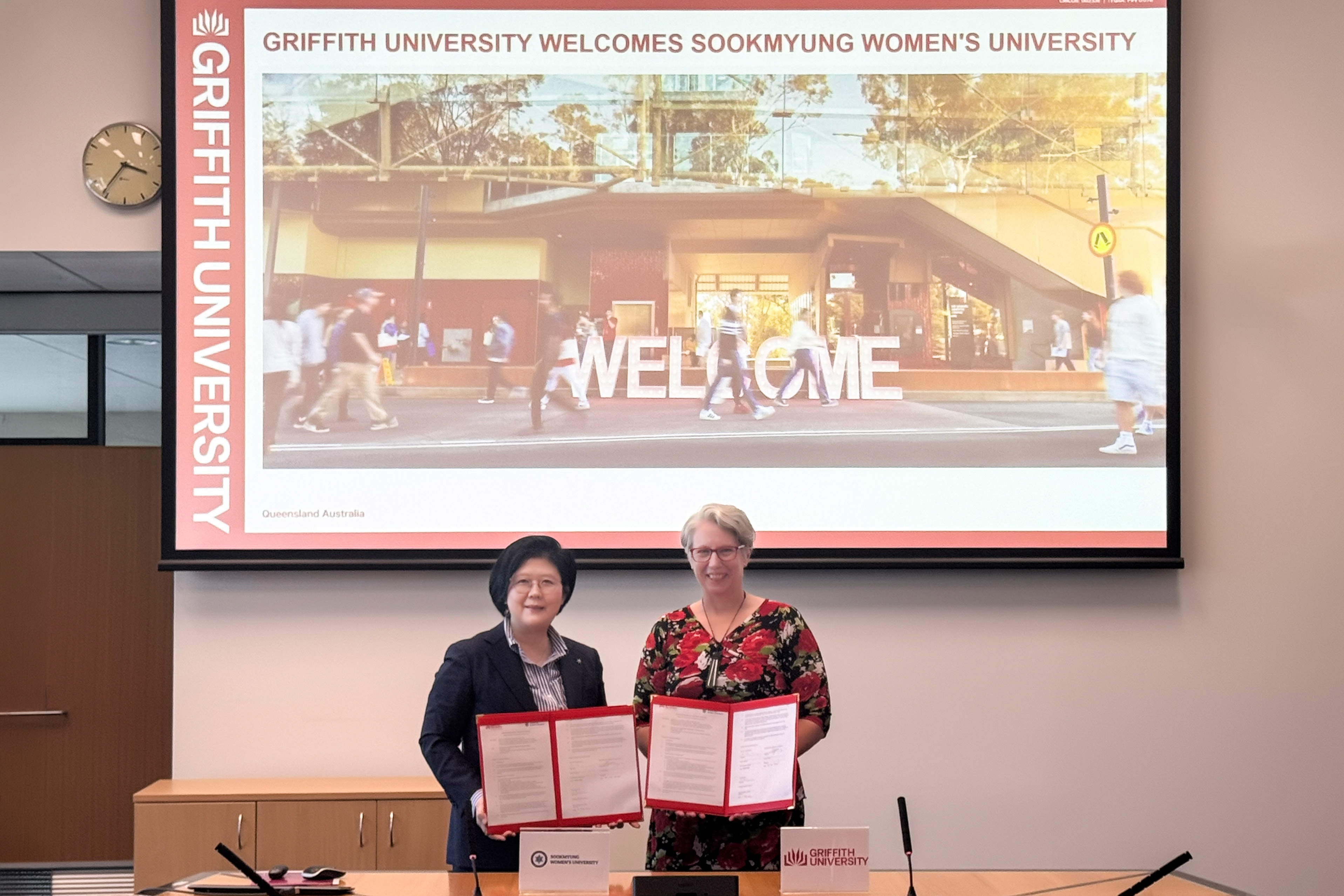 Sookmyung to Pursue Joint AI Research with Australia’s Leading Griffith University